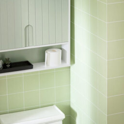 Sobuy Bathroom Wall Cabinet Medicine Storage With 2 Doors White Light Green,bzr140-Gr - thumbnail 6