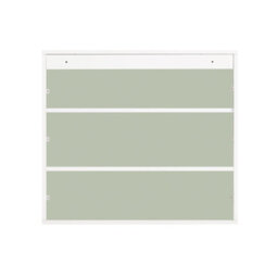 Sobuy Bathroom Wall Cabinet Medicine Storage With 2 Doors White Light Green,bzr140-Gr - thumbnail 4
