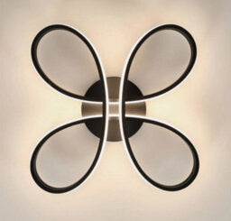 40W Modern Led Ceiling Light Dimmab Flowerchandelier Living Room Remote Control - thumbnail 1