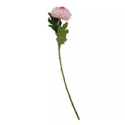 Orsina Chrysanthemum Stem - 84Cm Pink, Lifelike Artificial Flower With Soft Pink Petals And Green Stem, Adds A - thumbnail 1