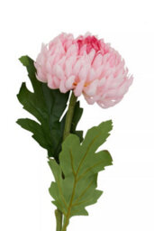 Orsina Chrysanthemum Stem - 84Cm Pink, Lifelike Artificial Flower With Soft Pink Petals And Green Stem, Adds A - thumbnail 8