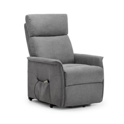 Oakham Helena Rise & Recline Chair In Charcoal Fabric - image 1