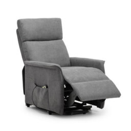 Oakham Helena Rise & Recline Chair In Charcoal Fabric - thumbnail 2