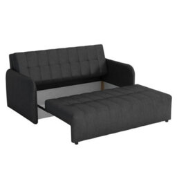 Viva Grand Iv Sofa Bed With Sleeping Function Bedding Storage Freestanding Upholstered Back 165X98X85Cm Turquoise - thumbnail 4