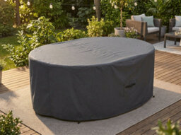 Sahara Outdoor Furniture Cover - 8 Seater Oval - thumbnail 7