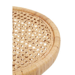 Orsina Twist Design Natural Twisted Table, Sustainable Rattan Coffee Table, Durable Small Table For Living Room - thumbnail 9