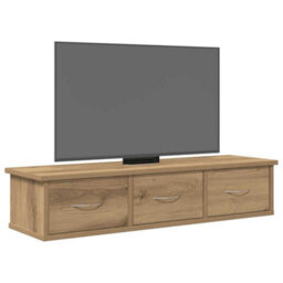 Walplus Wall Cabinet Artisian Oak 88X26X18.5 Cm Engineered Wood - thumbnail 3