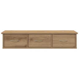 Walplus Wall Cabinet Artisian Oak 88X26X18.5 Cm Engineered Wood - thumbnail 4