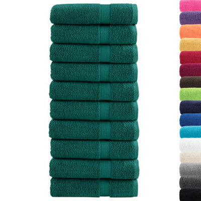 Berkfield Durable Premium Bath Towels Solund 10 Pcs 100X150 Cm 600 Gsm