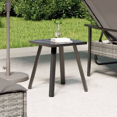 Berkfield Garden Table Anthracite 34X34X38 Cm Steel - image 1