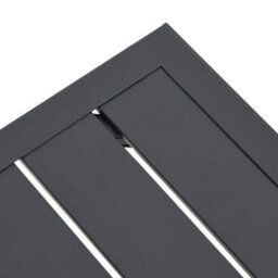 Berkfield Garden Table Anthracite 34X34X38 Cm Steel - thumbnail 6
