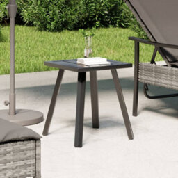 Berkfield Garden Table Anthracite 34X34X38 Cm Steel - thumbnail 1