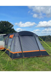 OLPRO Loopo Breeze V2 Inflatable Campervan Awning - Charcoal & Orange - thumbnail 2