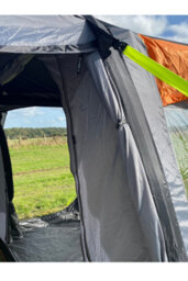 OLPRO Loopo Breeze V2 Inflatable Campervan Awning - Charcoal & Orange - thumbnail 3