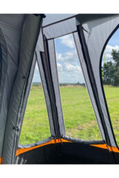 OLPRO Loopo Breeze V2 Inflatable Campervan Awning - Charcoal & Orange - thumbnail 5