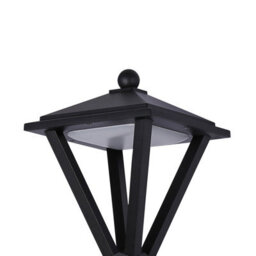 Luminosa Lighting Luminosa Bons Outdoor Wall Lantern Black 3000K Warm White Ip54 - thumbnail 2