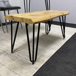 Kosy Koala Modern Dining Table Set With 2 Grey Velvet Chairs And Bench Dining Room Furniture - thumbnail 7
