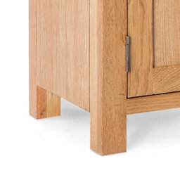 Surrey Oak 180Cm Extra Wide Tv Unit - Fully Assembled By Roseland Furniture - thumbnail 8