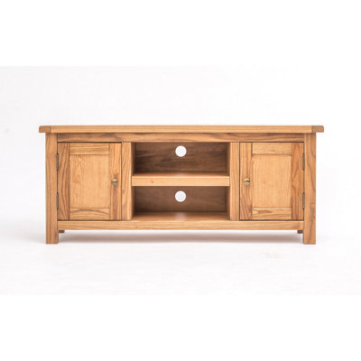 Cabinet Bits Trivento Light Wood 2 Door Tv Cabinet Brass Knob - image 1