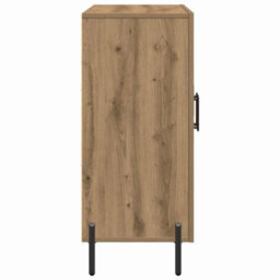 Berkfield Artisan Oak Sideboard - 90X34X80 Cm - Made Of Engineered Wood - thumbnail 7