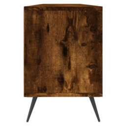 Berkfield Sturdy Tv Cabinet Smoked Oak 150X30X44.5 Cm Engineered Wood - thumbnail 7