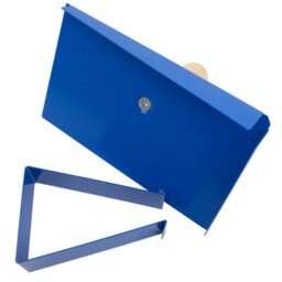 Stainless Steel Mortar Holder With Wooden Handle Powder Coated For Masonry And Finishing Work Toolty Diy - thumbnail 6