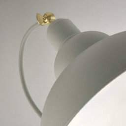 Lighting Collection Douala Taupe Arch Floor Lamp - thumbnail 3