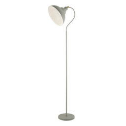 Lighting Collection Douala Taupe Arch Floor Lamp - thumbnail 1
