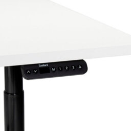 Beliani Electric Adjustable Standing Desk Destinas White/ Black 120 Cm 72 Cm - thumbnail 6