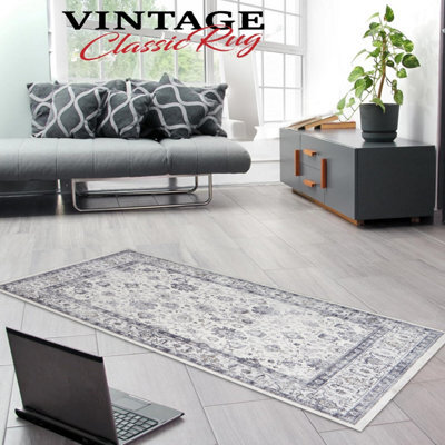 Ameha Serene Cashmere Rug Super Soft Hallway Area Floor Bedside Mat 80 X 150 Cm (2 Ft 6 In X 5 Ft) - image 1