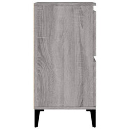 Berkfield Sideboards 2 Pcs Grey Sonoma 60X35X70 Cm Engineered Wood - thumbnail 9