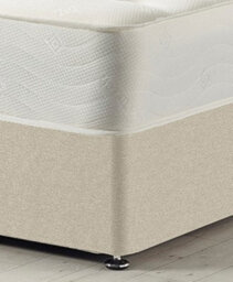 Somnior Beds Somnior Tweed Natural Memory Foam Divan Bed With Mattress -Single - thumbnail 2
