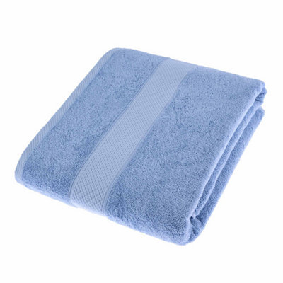 Homescapes Turkish Cotton Light Blue Jumbo Towel