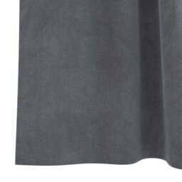 Berkfield Modern Blackout Curtains With Hanging Loops 2 Pcs Super Light Grey Velvet - thumbnail 7