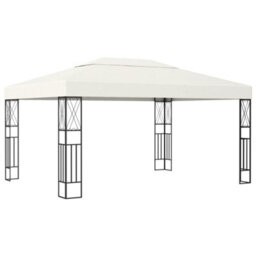 Berkfield Gazebo 3X4 M Cream Fabric