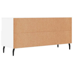 Berkfield Sturdy Tv Cabinet White 102X36X50 Cm Engineered Wood - thumbnail 8