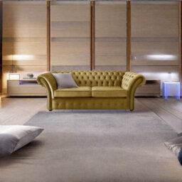 Chesterfield Beaumont 3 Seater Sofa Malta Gold 13 - thumbnail 3