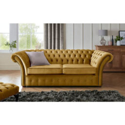 Chesterfield Beaumont 3 Seater Sofa Malta Gold 13 - thumbnail 1