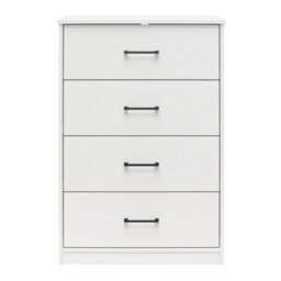 Dorel Brez Build Pearce 4 Drawer Dresser White - thumbnail 4