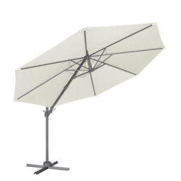 Dellonda 3M Cantilever Parasol With 360 Rotation, Tilt And Cover Cream - Dg268 - thumbnail 8