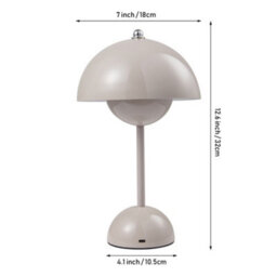 Living And Home 3W Bedroom Acrylic Desk Lamp ,work And Study Table Lamp,dimmable - thumbnail 5