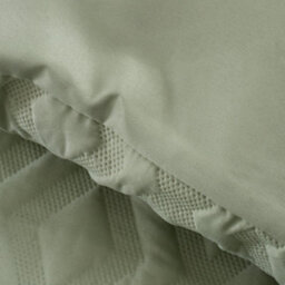 Catherine Lansfield Jacob Geo Soft Touch King Duvet Cover Set With Pillowcases Sage Green - thumbnail 3