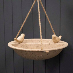 Four Candle Earthy Coffee Husks Hanging Bi