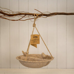 Four Candle Earthy Coffee Husks Hanging Bi - thumbnail 2