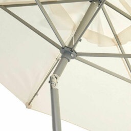 2M Garden Crank & Tilt Cream Parasol - thumbnail 5