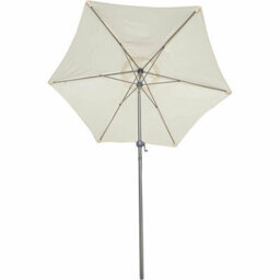 2M Garden Crank & Tilt Cream Parasol - thumbnail 4