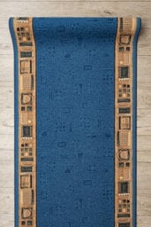 RugsX Runner Anti-Slip Jena Blue 100Cm  100X840 Cm - thumbnail 5