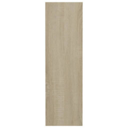 Berkfield Wall Shoe Cabinet Sonoma Oak 60X18X60 Cm Engineered Wood - thumbnail 5