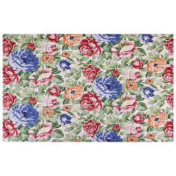 Beliani Rug Farwan Multicolour 140 X 200 Cm Cotton