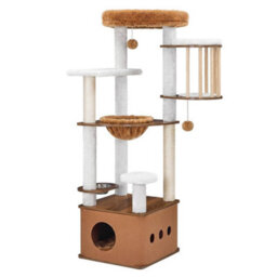 Cat Tree 150 Cm Tower Condo With Cat Scratching Post Cat Tower For Indoor Cats - thumbnail 6